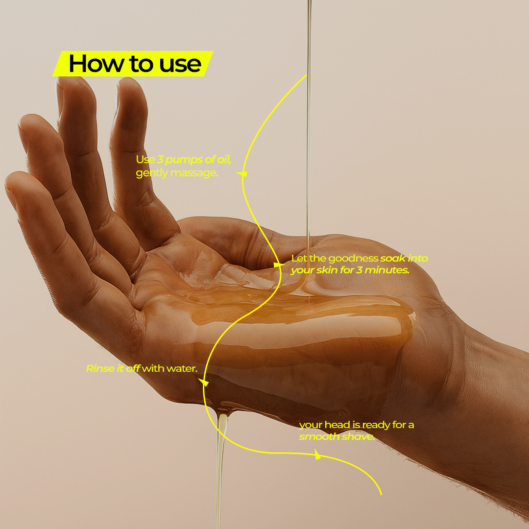 Grease: Superlight Pre-Shave Oil Halo Carehalo care, halocare, men's care, men's personal care, facewash for men, sunscreen for men