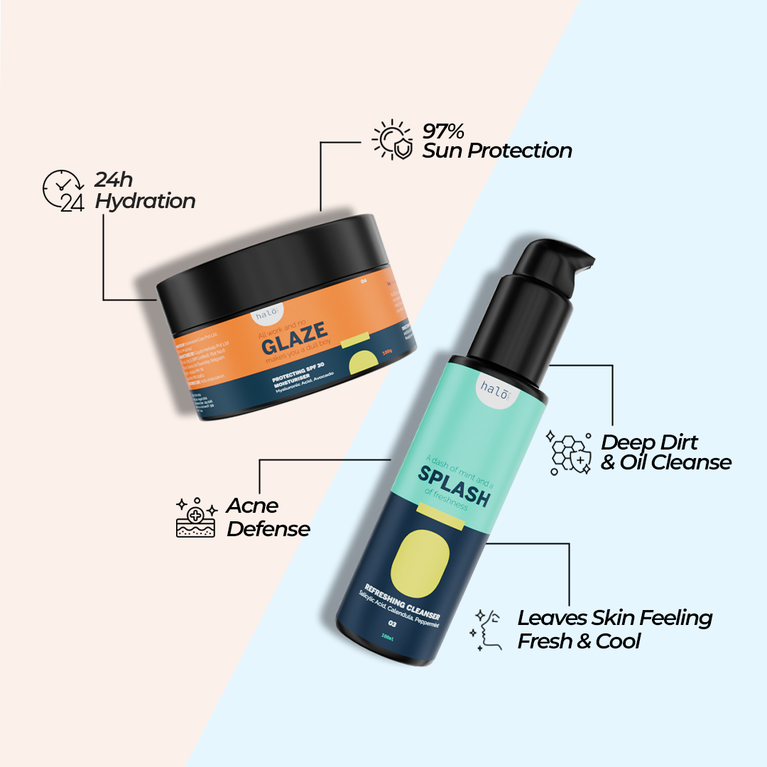 Head Shave Essentials: The Perfect Post Head Shave Kit Halo Carehalo care, halocare, men's care, men's personal care, facewash for men, sunscreen for men