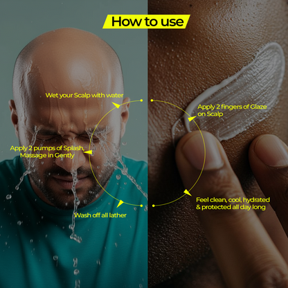 Head Shave Essentials: The Perfect Post Head Shave Kit Halo Carehalo care, halocare, men's care, men's personal care, facewash for men, sunscreen for men