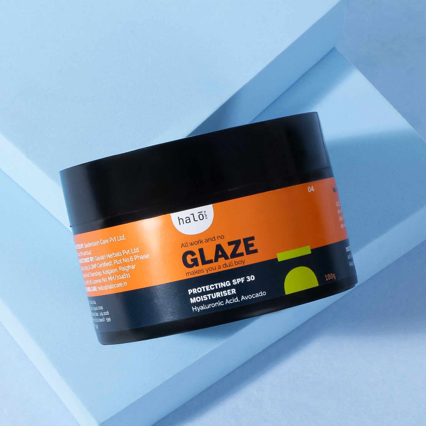 Glaze - Protecting Scalp & Face Moisturizer Sunscreen SPF 30 (100g)