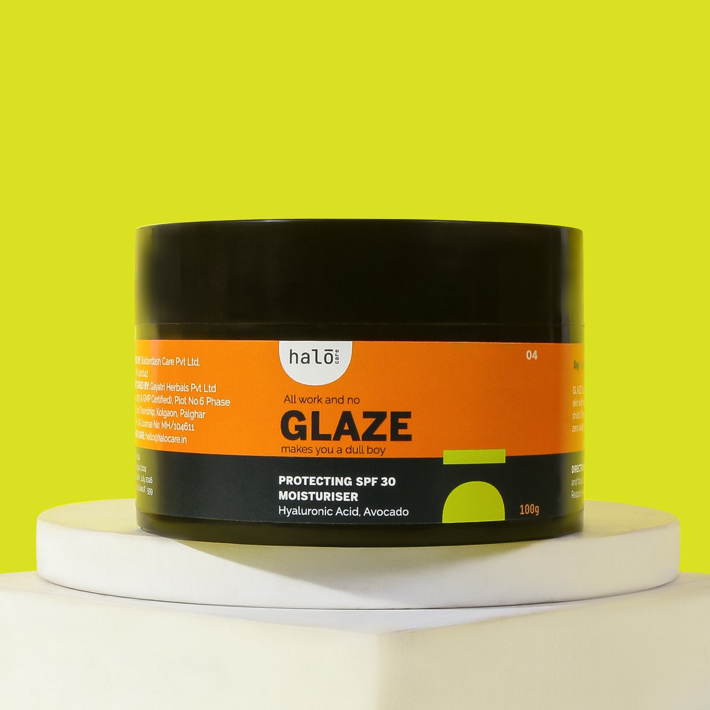 Glaze - Protecting Scalp & Face Moisturizer Sunscreen SPF 30 (100g)