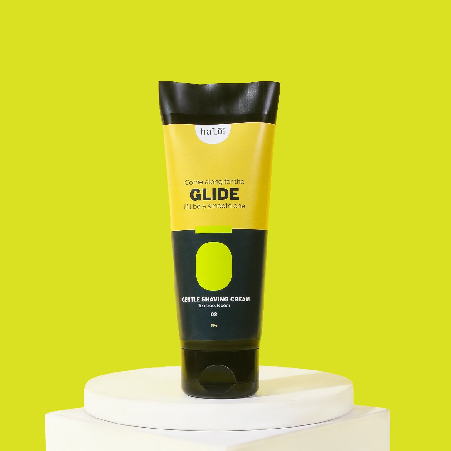 Glide - Gentle Shaving Cream for Face and Scalp (50g)